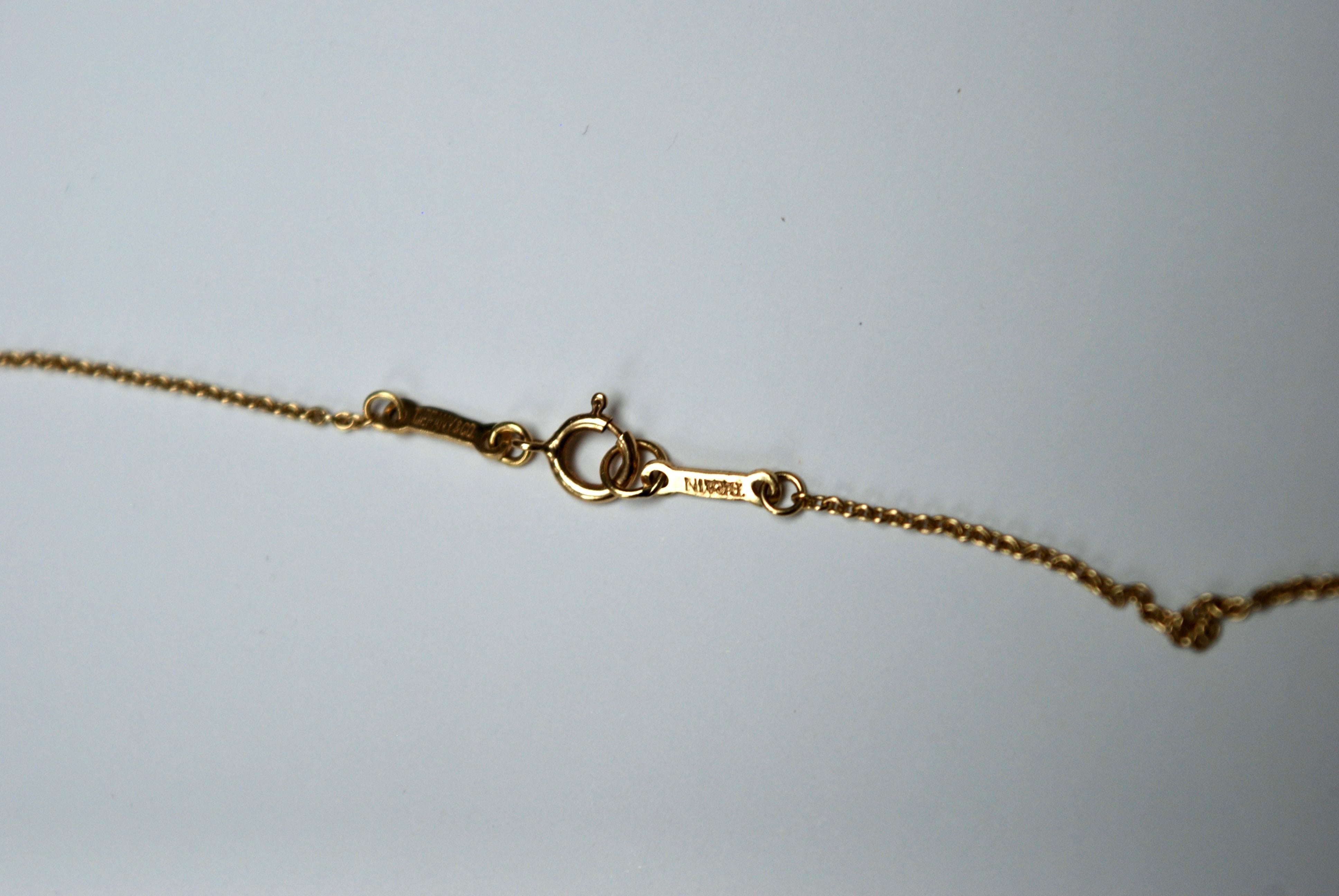 Open Bottle Necklace by Elsa Peretti for Tiffany & Co. For Sale 2
