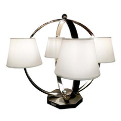 Open Circle 4-light Table Lamp