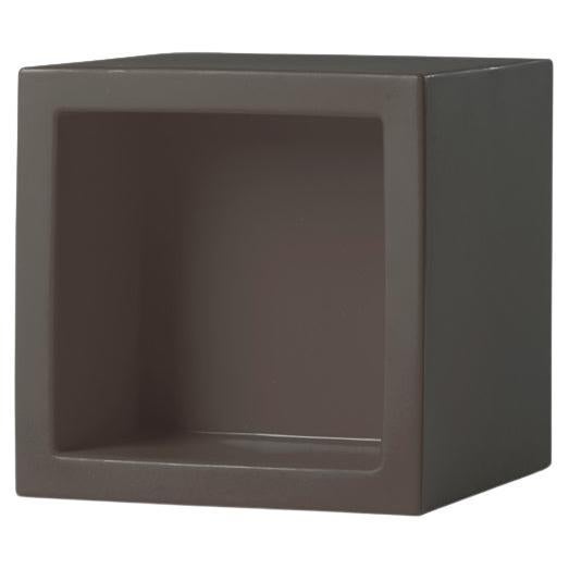 Open Cube 45 Chocolate Brown Modular Display by SLIDE Studio