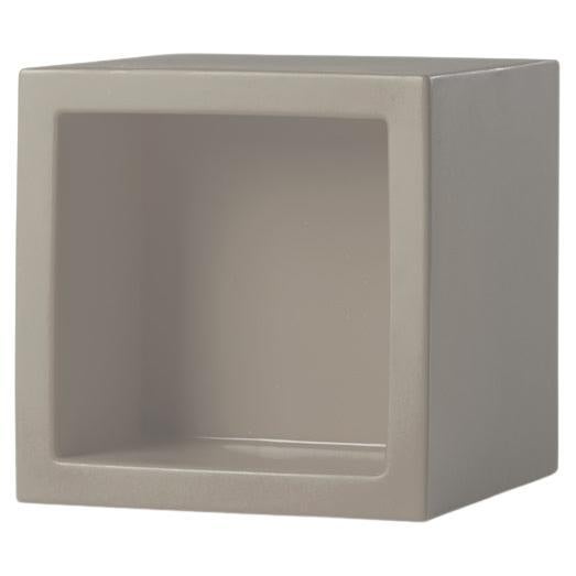 Open Cube 45 Dove Grey Modular Display by SLIDE Studio