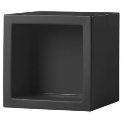 Vitrine modulaire ouverte Cube 45 Jet Black de SLIDE Studio