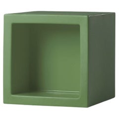 Vitrine modulaire ouverte Cube 45 Malva Green de SLIDE Studio
