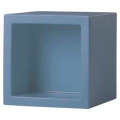 Open Cube 45 Powder Blue Modular Display by SLIDE Studio