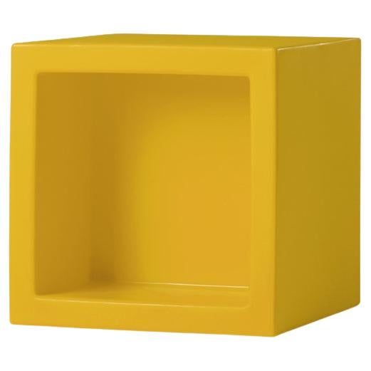 Open Cube 45 Saffron Yellow Modular Display by SLIDE Studio For Sale