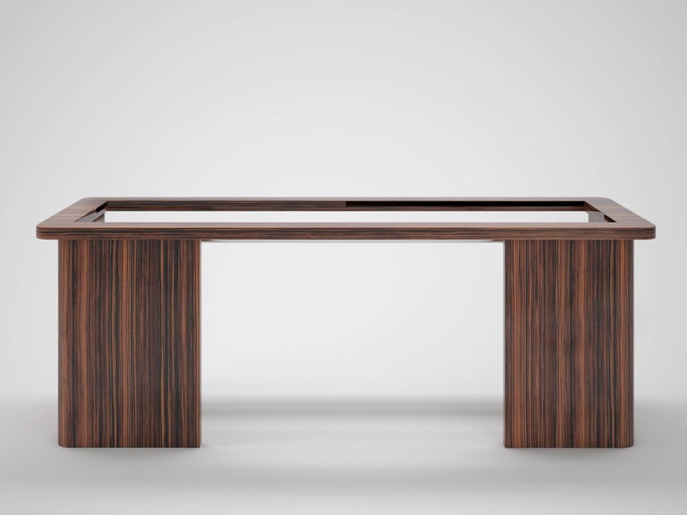 Open Design Macassar Desk For Sale At 1stdibs