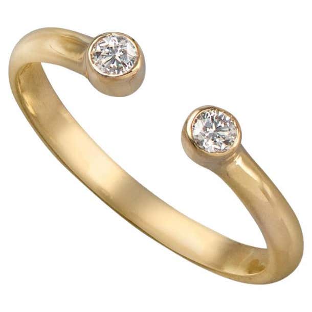 Customizable Open Diamond Ring For Sale at 1stDibs