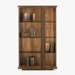 Open display cabinet and sideboard Riva 1920 Revo Open - Walnut