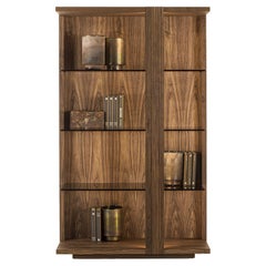 Open display cabinet and sideboard Riva 1920 Revo Open - Walnut