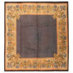 Tappeto Open Field Antico Continentale Europeo 11'8" x 12'9"