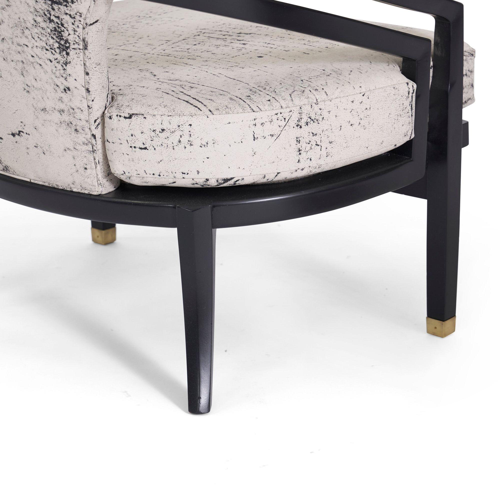 Mid-20th Century Open Frame Lounge Chairs, Attributed to Harvey Probber For Sale