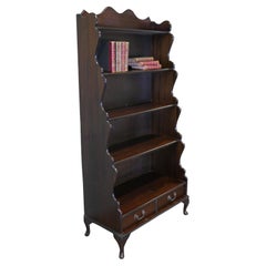 Open Front Waterfall Bookcase with Drawers  This is an excellently designed and
