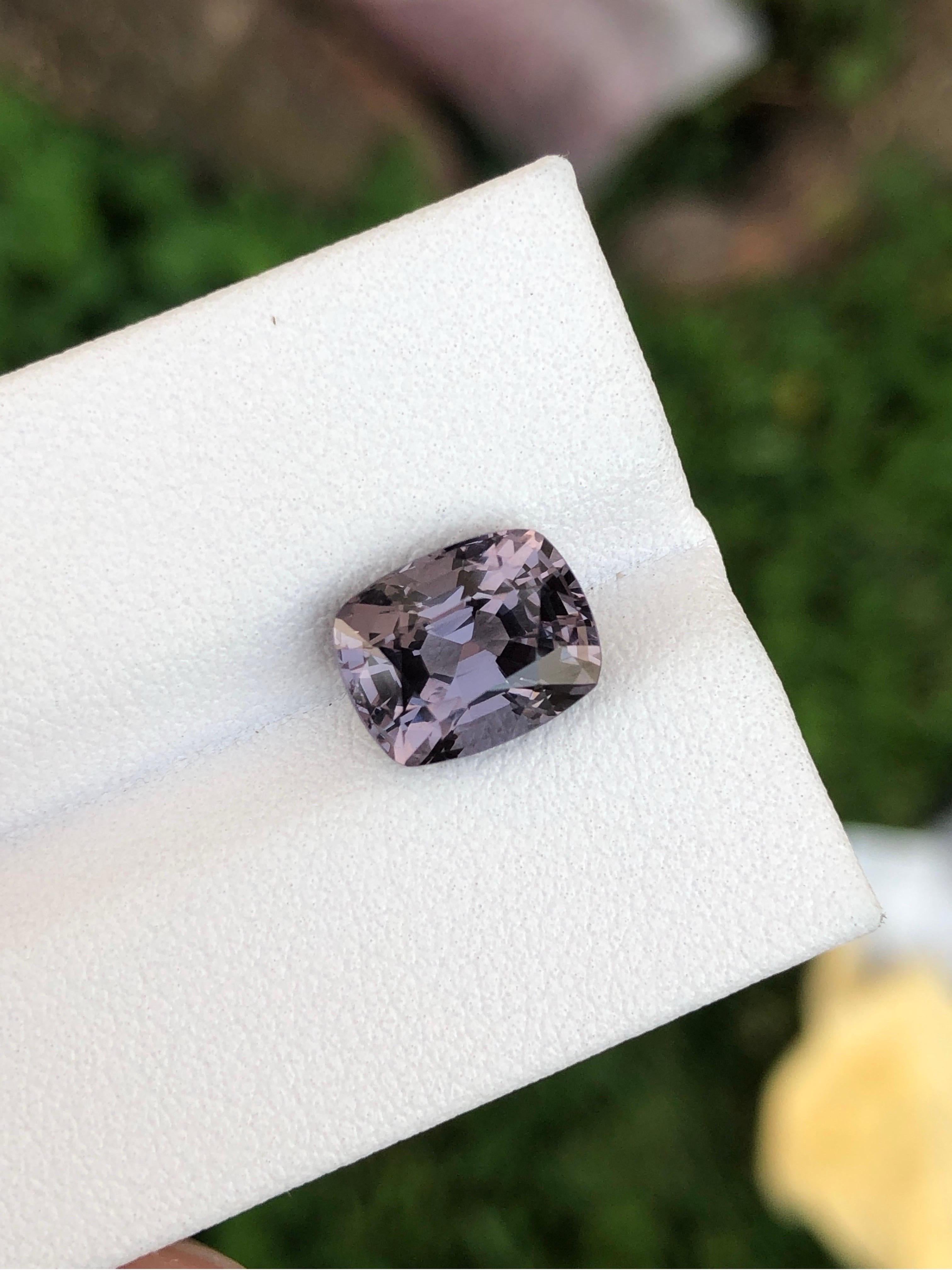 Introducing our exquisite 3.5 carat grey spinel – a captivating gem of timeless allure. Its elegant shades and precise cut make it a statement piece for any occasion. Elevate your style with this unique and sophisticated