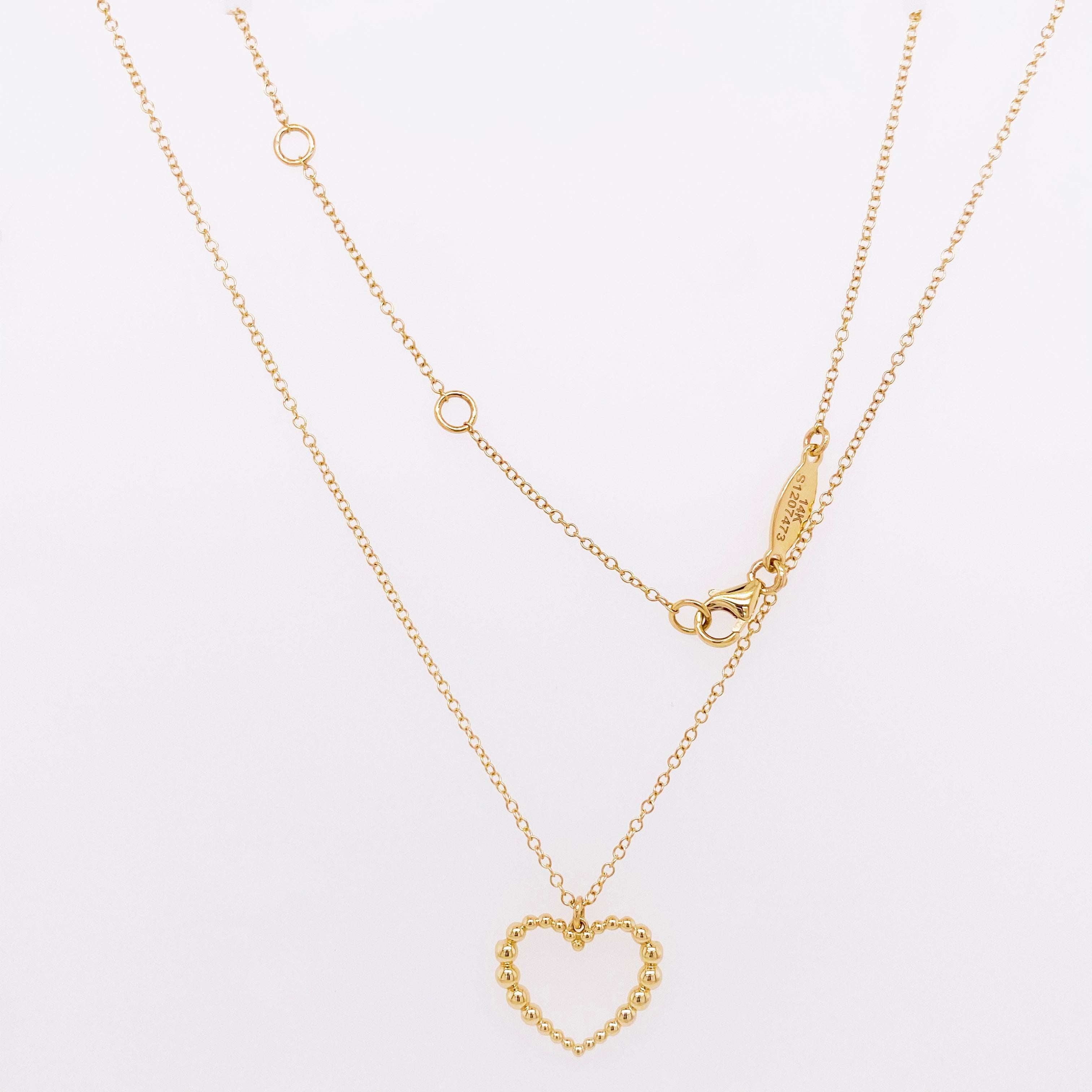 open hearts necklace