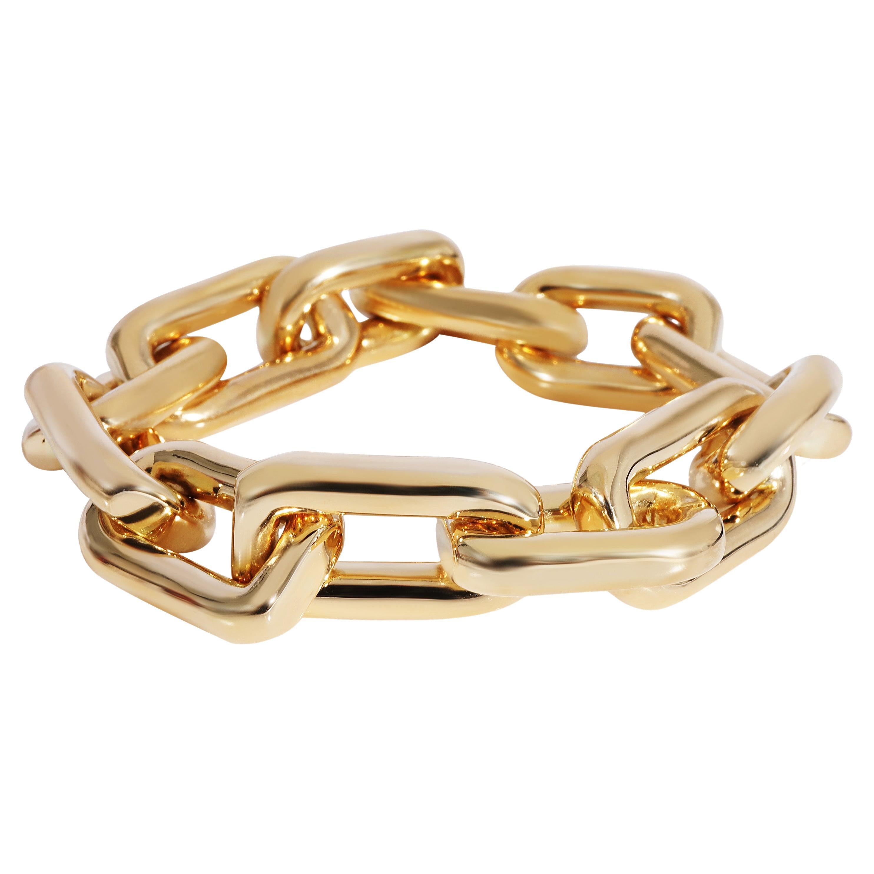 Open Link Bracelet in 18k Yellow Gold For Sale at 1stDibs