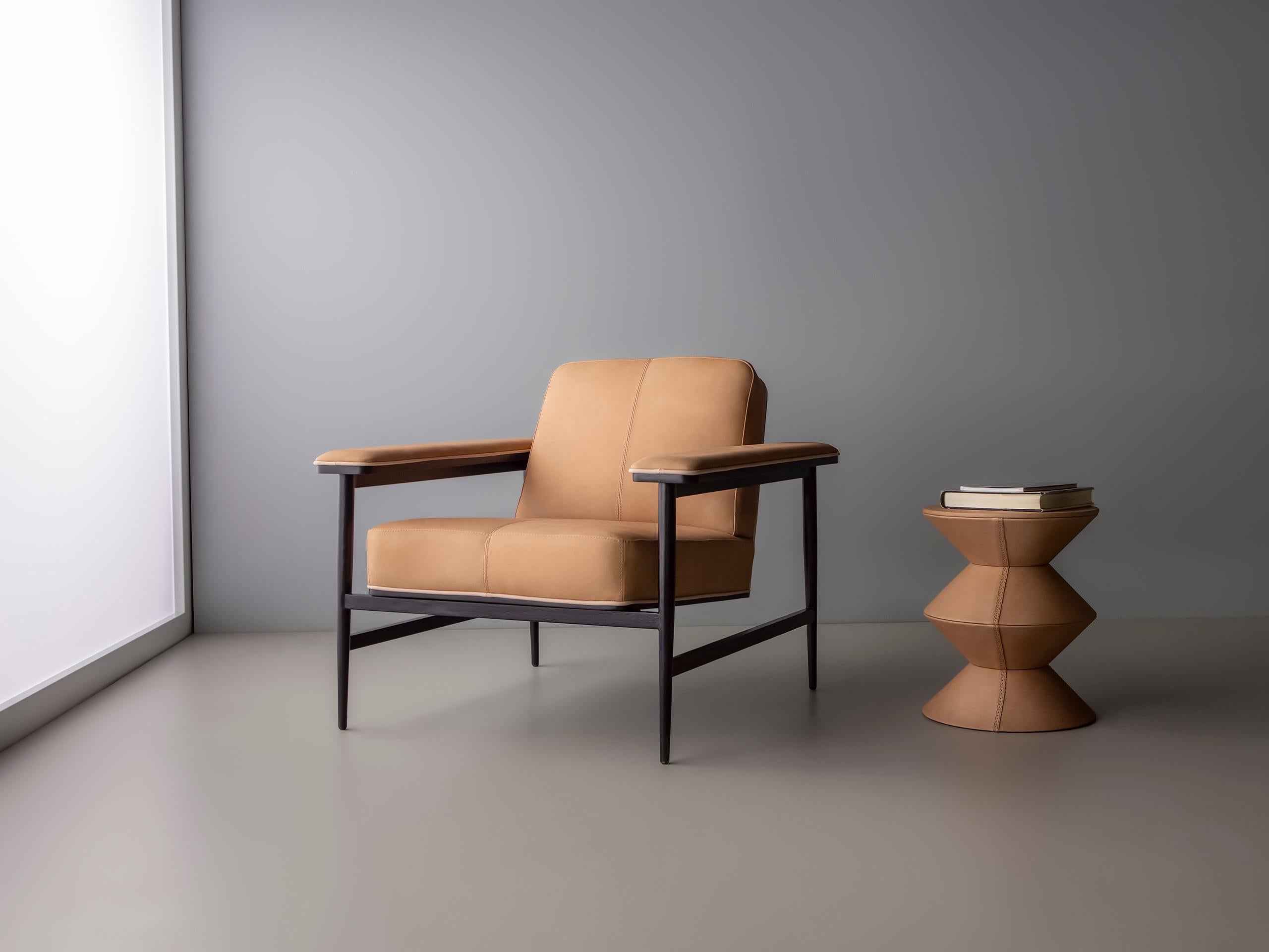Brazilian Open Lounge Chair by Doimo Brasil For Sale