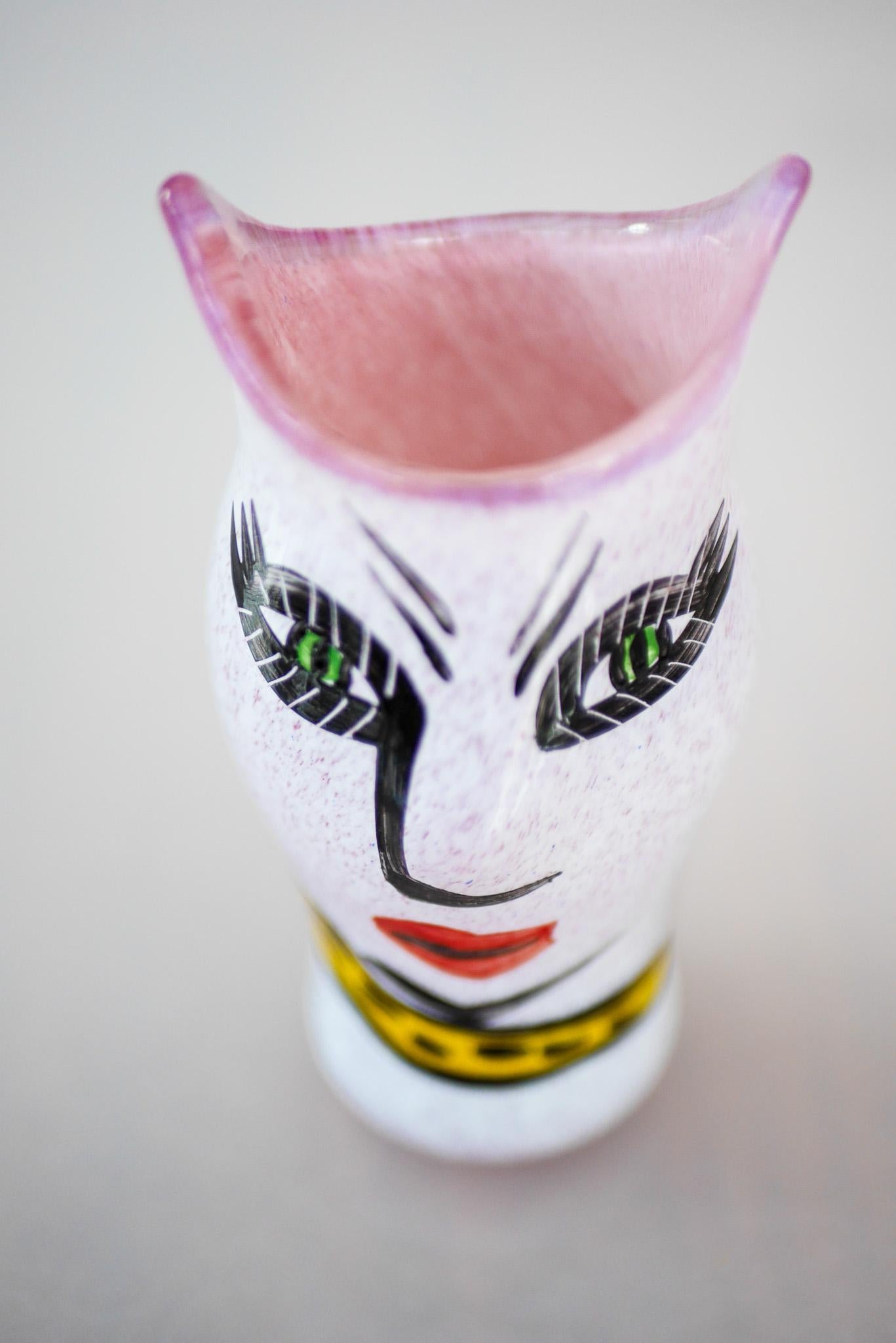 Vaso in vetro in miniatura 