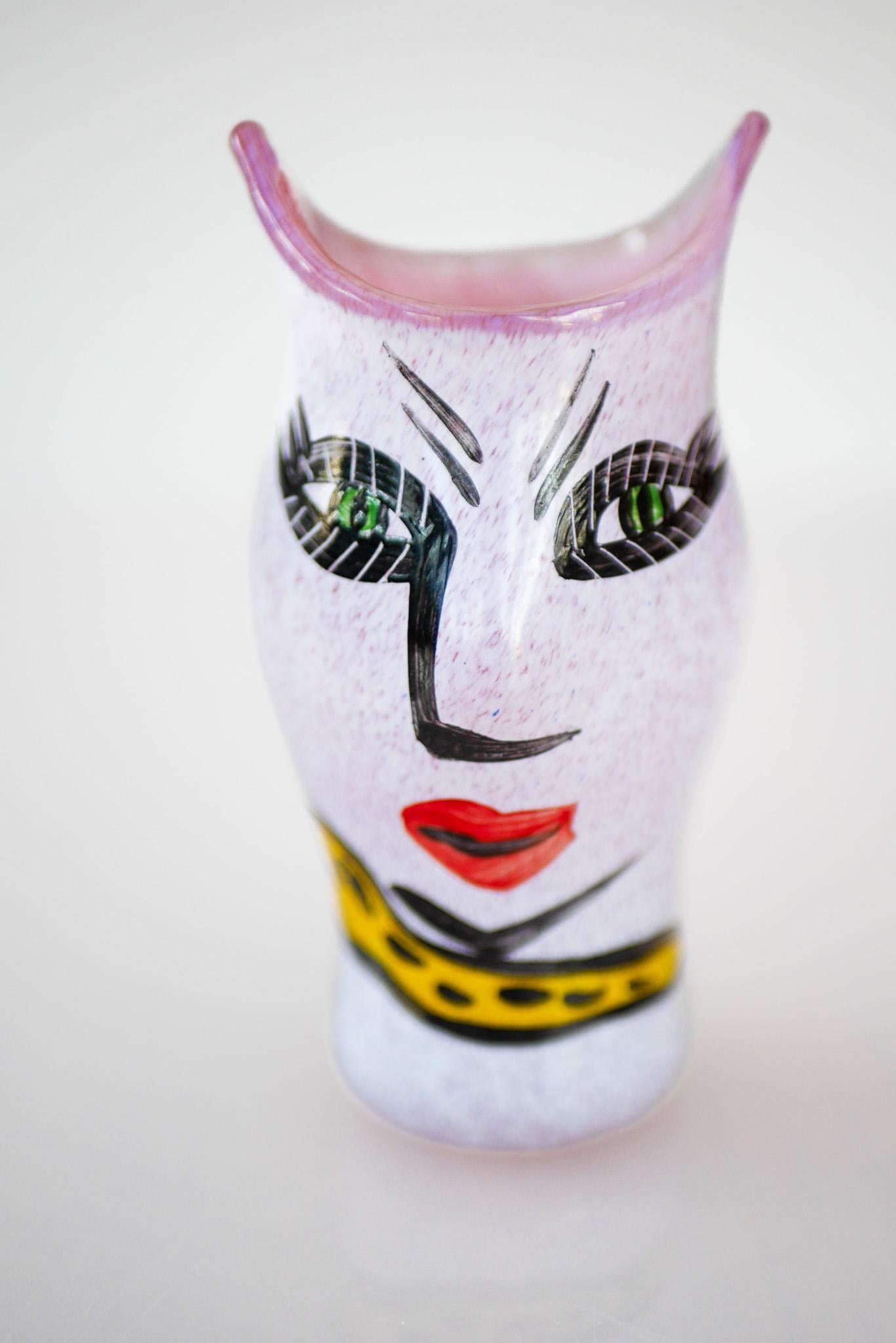 Vaso in vetro in miniatura 