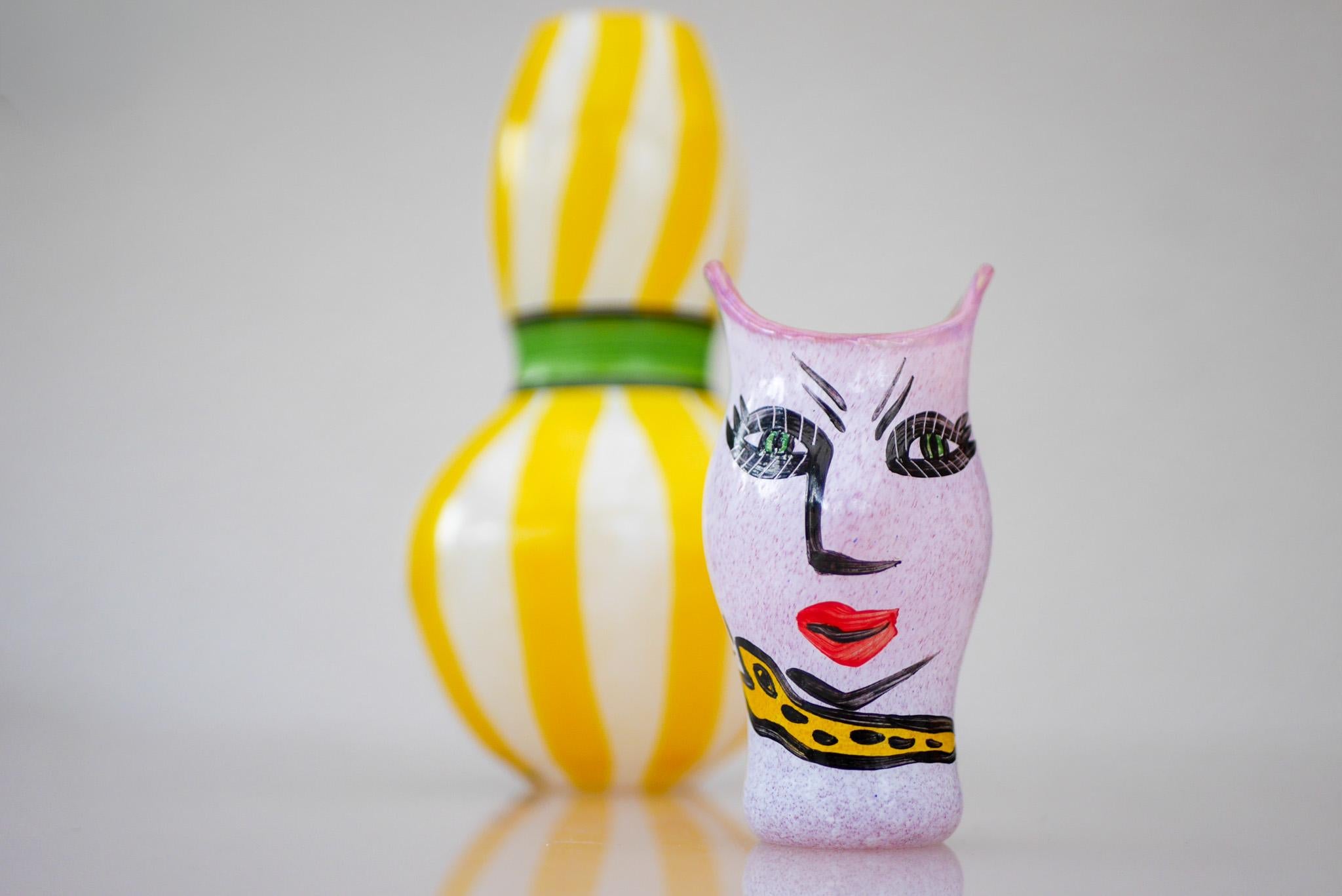 Vaso in vetro in miniatura 