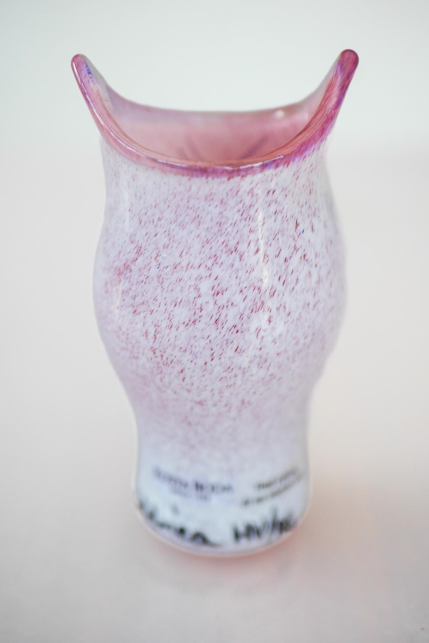 Vaso in vetro in miniatura 