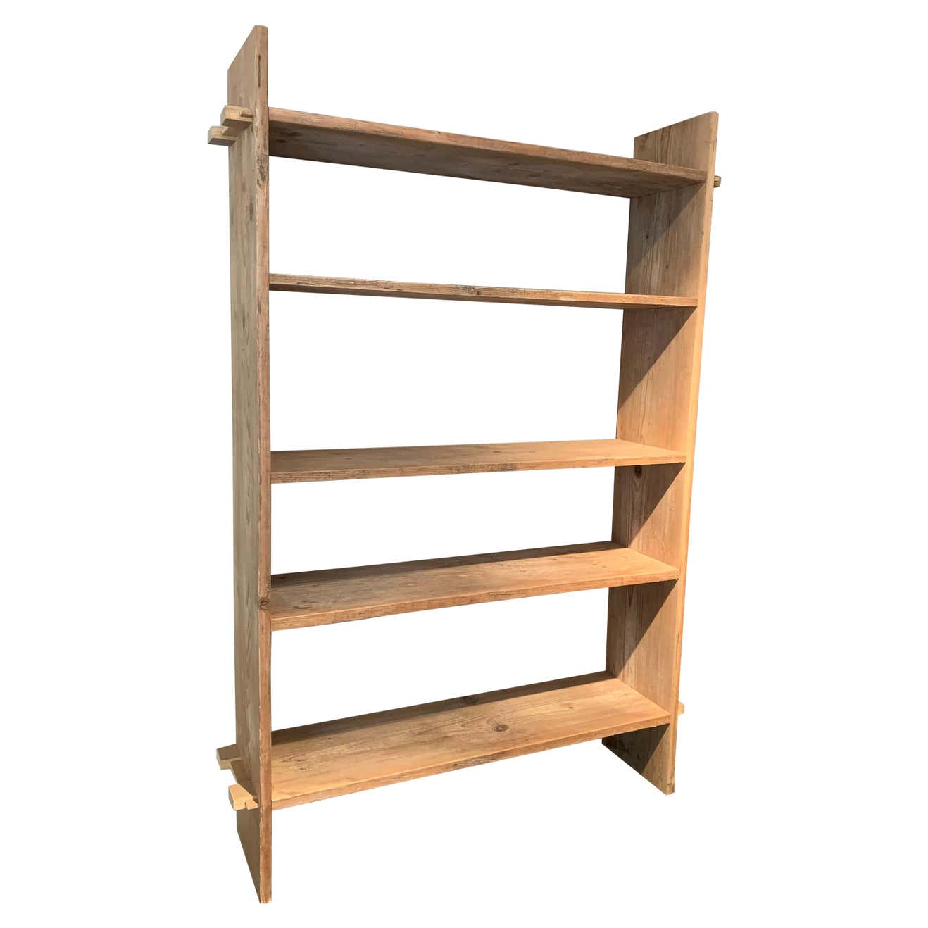 Open Rack Shelve Unit Reclaimed Wood For Sale at 1stDibs