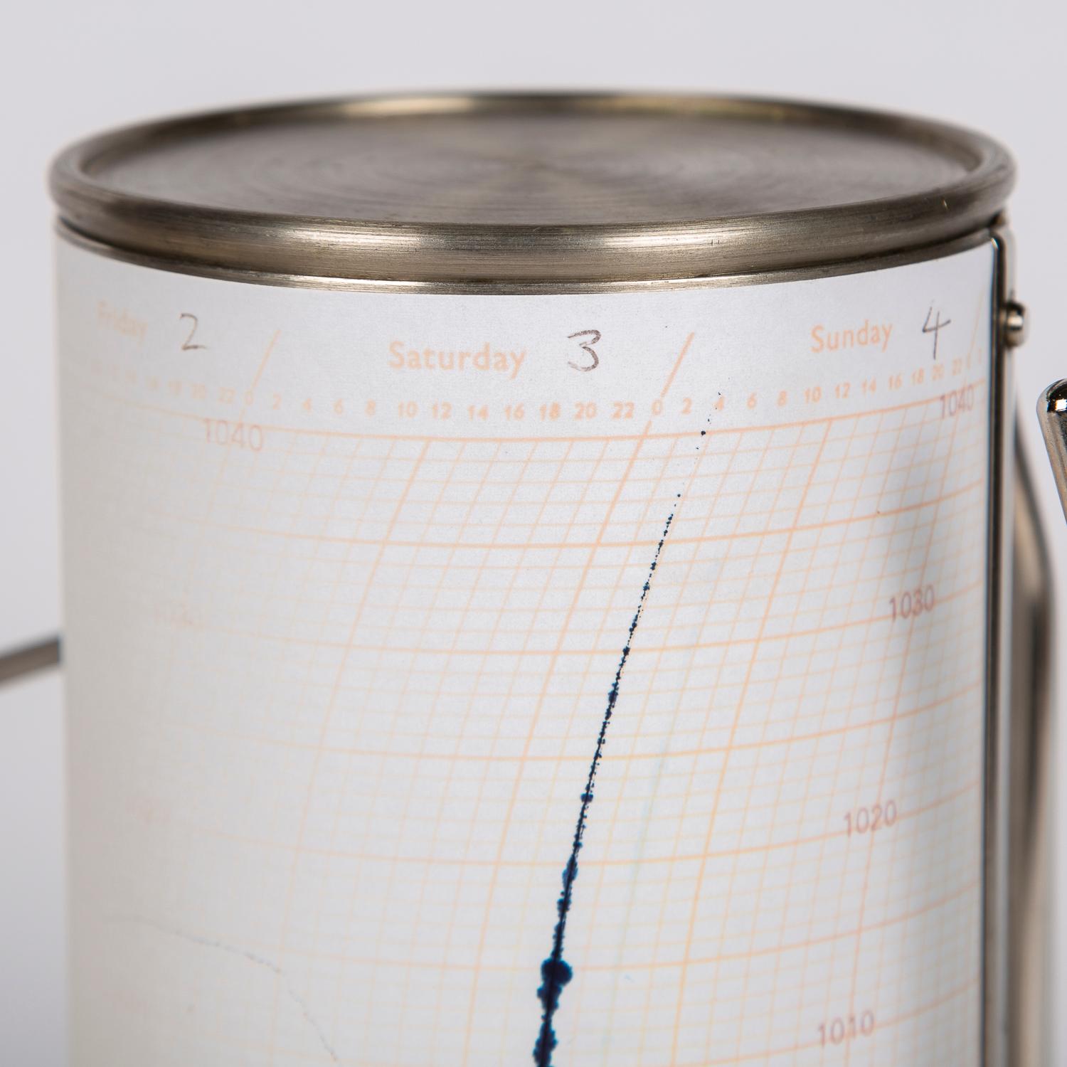 20th Century Open Scale Barograph by C F Casella & Co of London For Sale