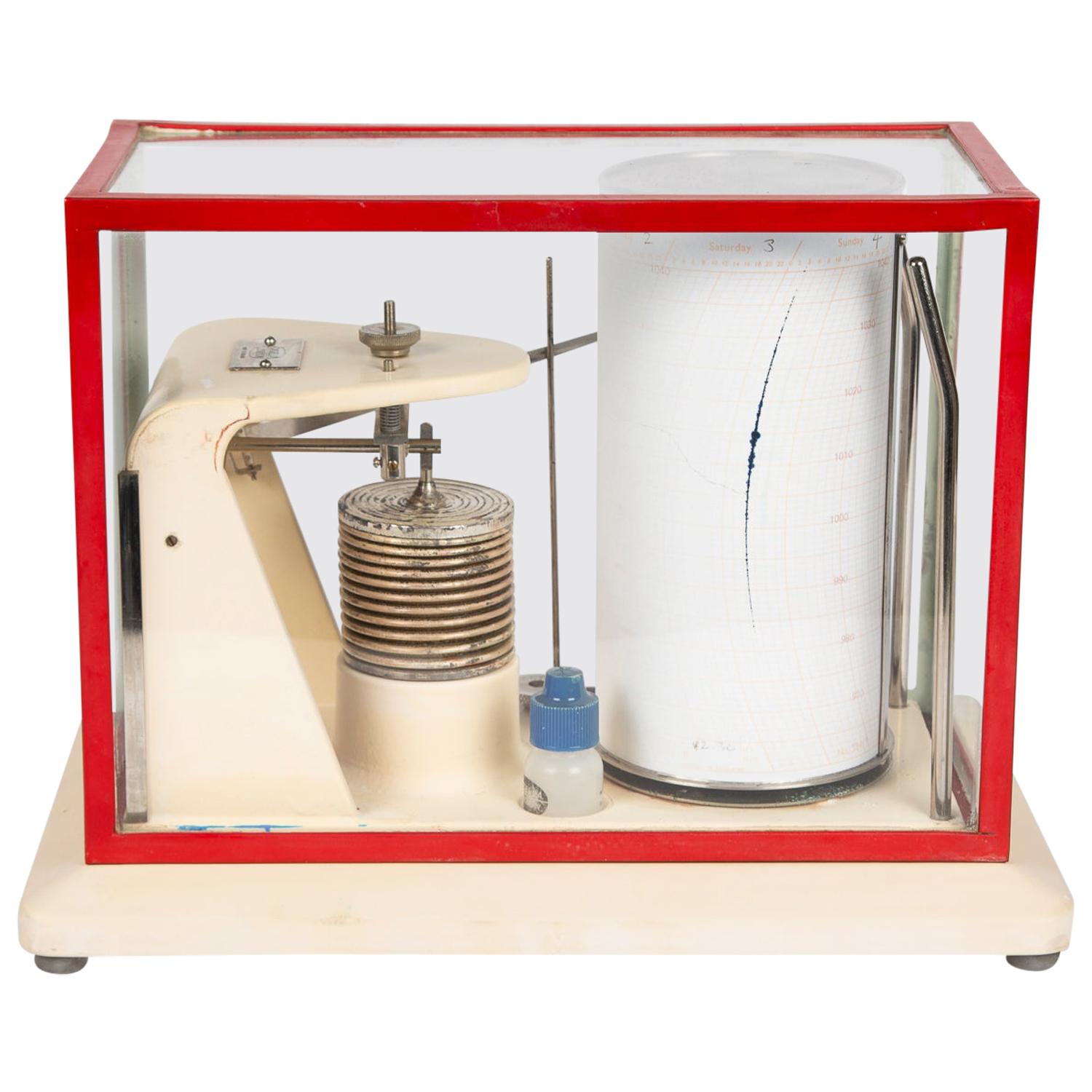 Open Scale Barograph by C F Casella & Co of London