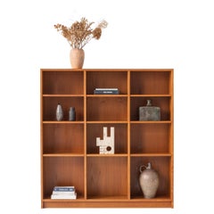 Open storage cabinet by Rud Thygesen for HG Furniture, Denmark 1960s.