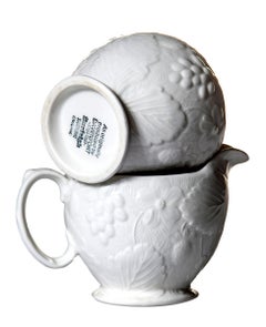 Open Sugar Bowl & Creamer Set