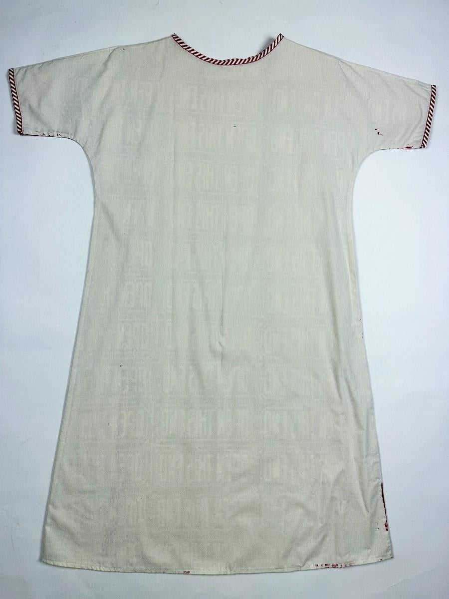 Open This End Cotton Screen Print Dress by Andy Warhol (in the style of) C. 1970 For Sale 16