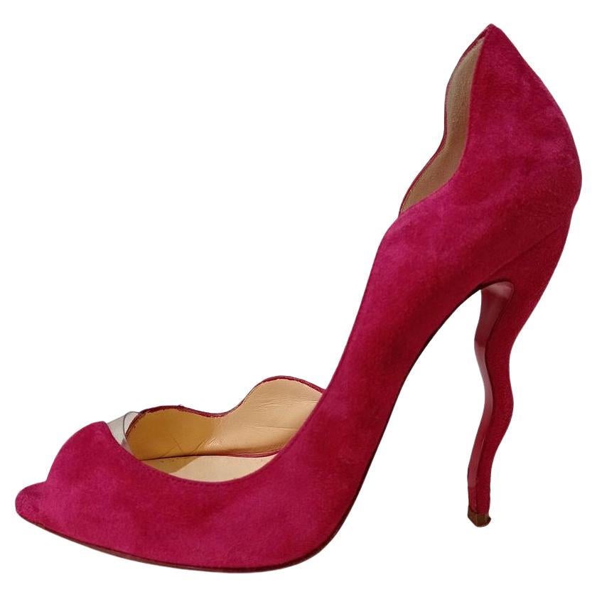 KAROLINE Leather Soled Burgundy Red Satin Flat Shoes Size 4 5 37 38 