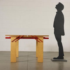 Openable Table by Stefano Stefani for Pallucco, Italy, 1980s