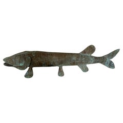 Opened Mouth Barracuda Weather Vane