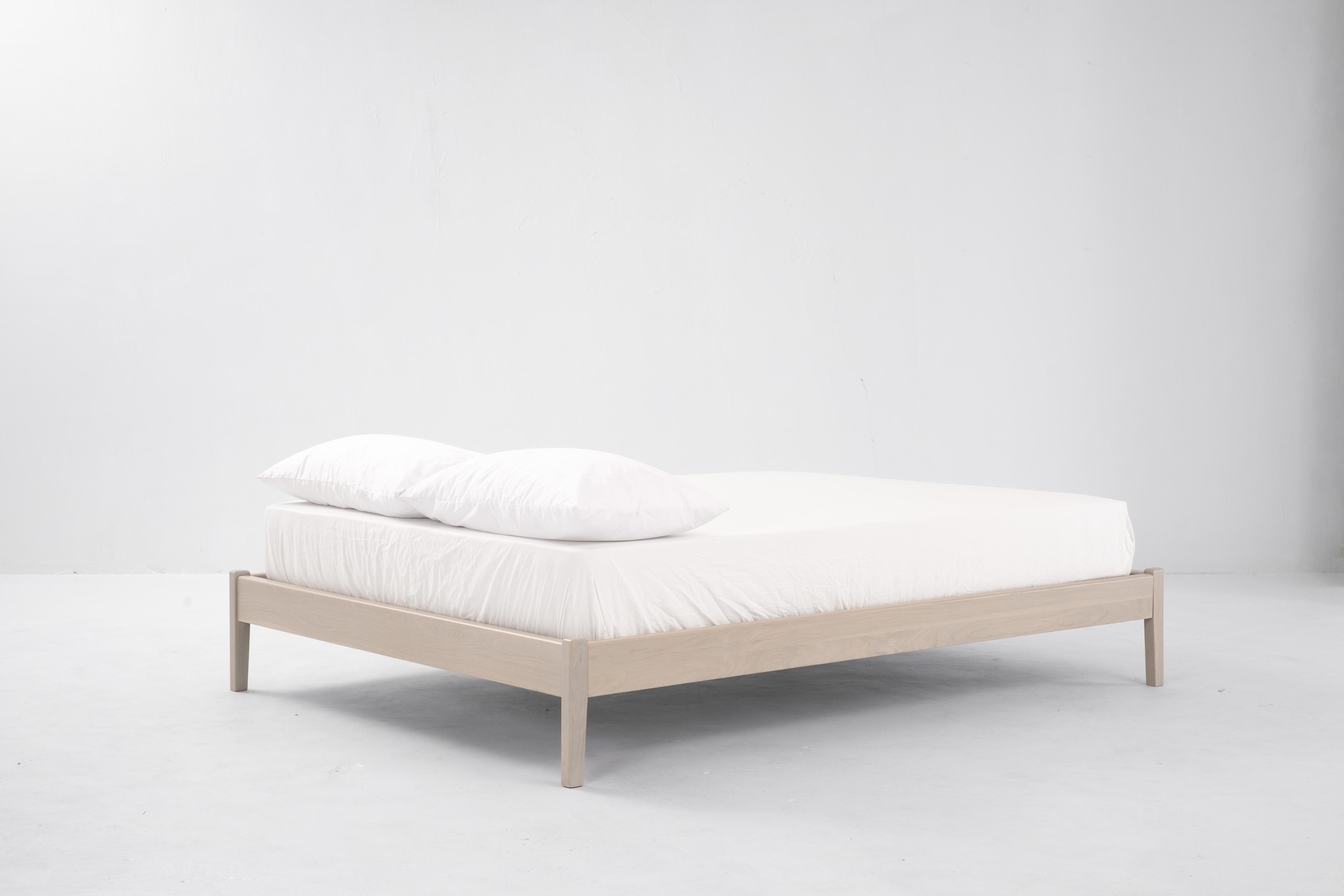 minimalistisches bettgestell