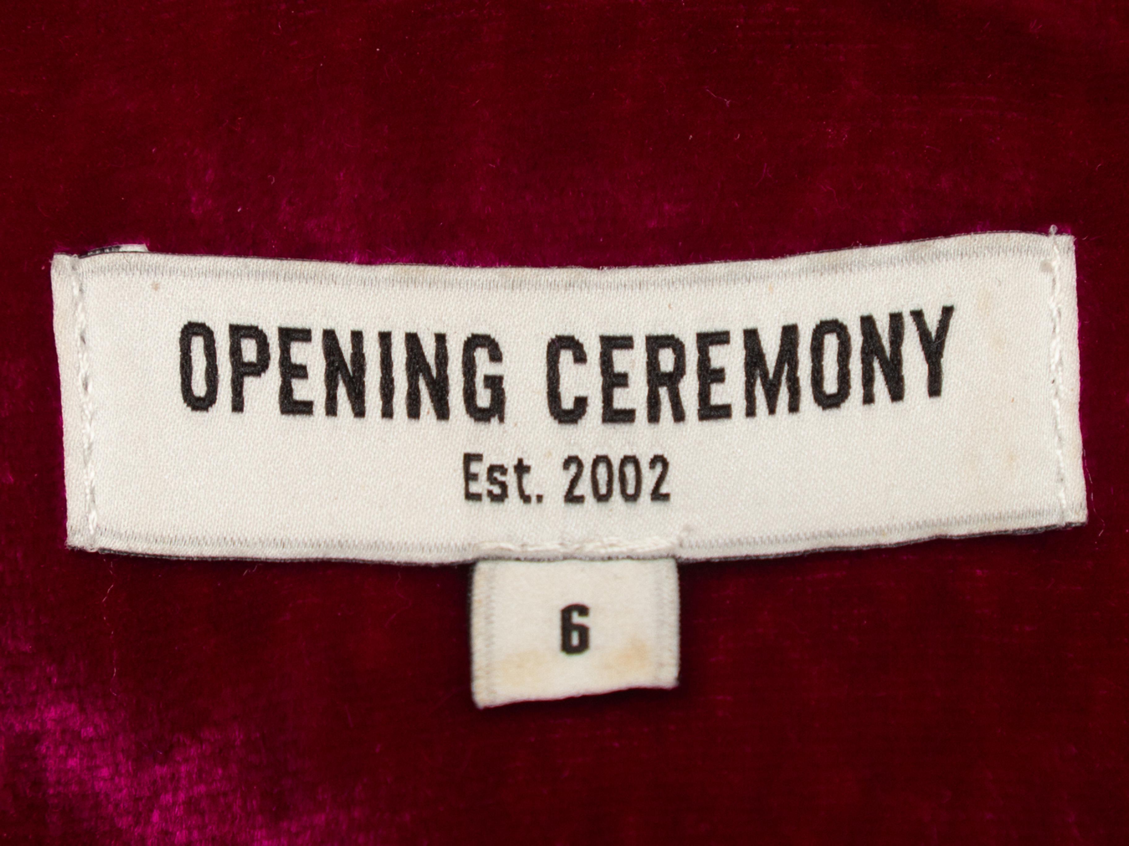opening ceremony bomber jacket