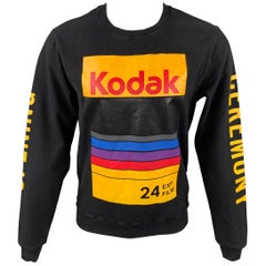 OPENING CEREMONY Size M Black Kodak Film Cotton Sweatshirt