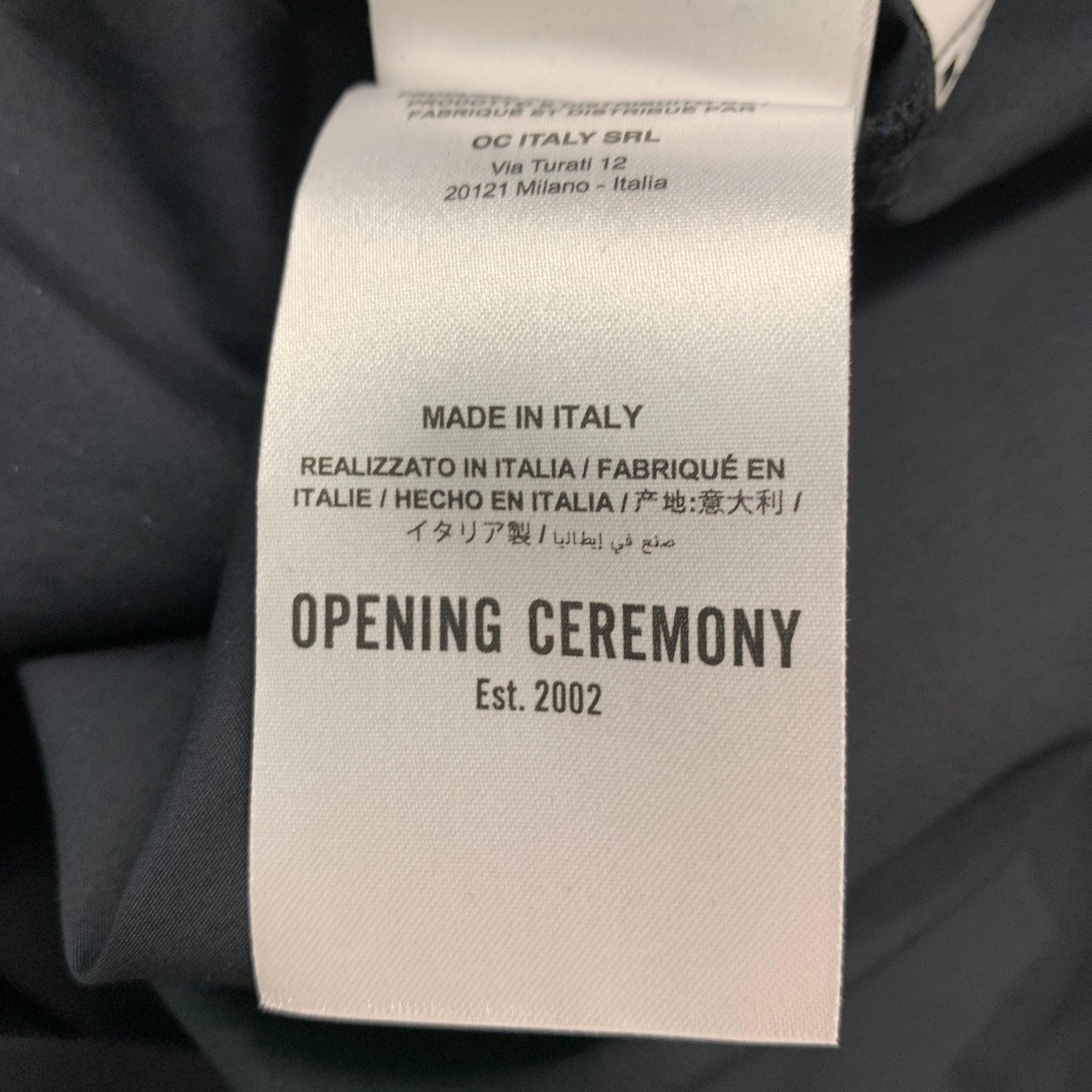 Opening Ceremony Taille S Ensemble coton imprimé noir et blanc en vente 5