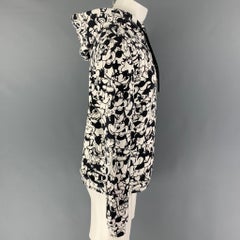OPENING CEREMONY x DISNEY Size M Black White Print Cotton Hooded Sweatshirt