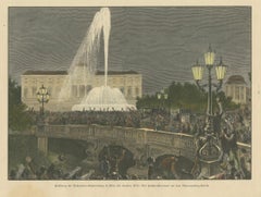 Opening of Vienna Water Supply – Schwarzenbergplatz Fountain Celebration, 1873
