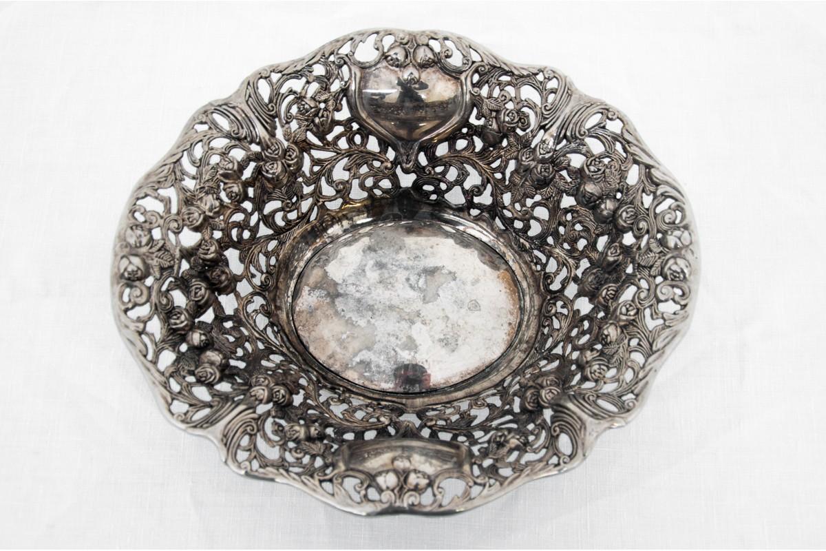 Openwork Bowl In Fair Condition For Sale In Chorzów, PL