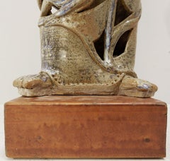 Openwork Ceramic, France, 1970s, Signed CH