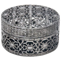 Vintage Openwork Jewelry Box