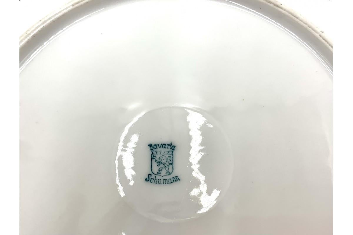 Openwork Plate, Bavaria Schumann, Germany, 1960s In Good Condition For Sale In Chorzów, PL