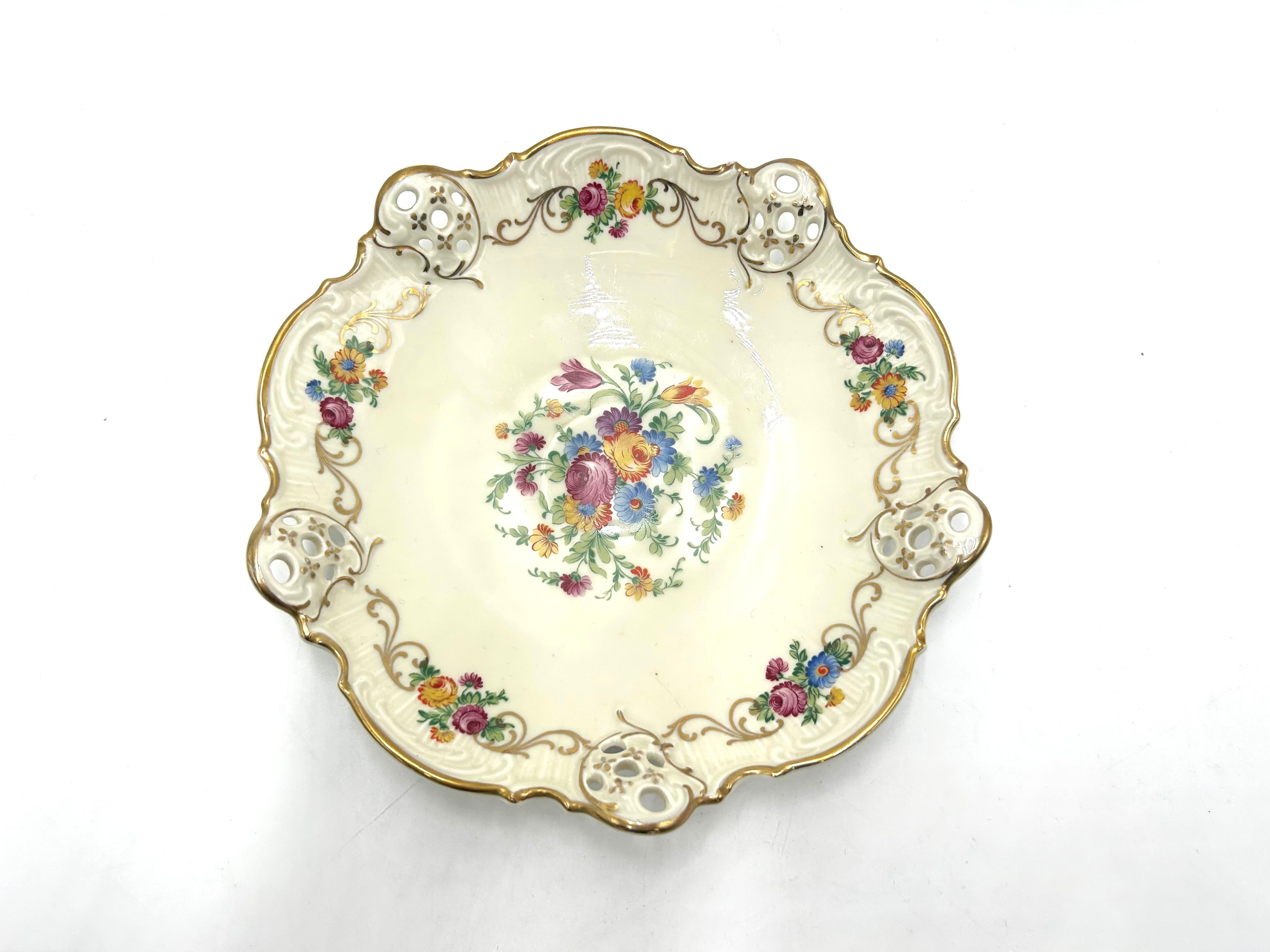 20th Century Openwork plate, Rosenthal Moliere, Germany, 1938-1952 For Sale
