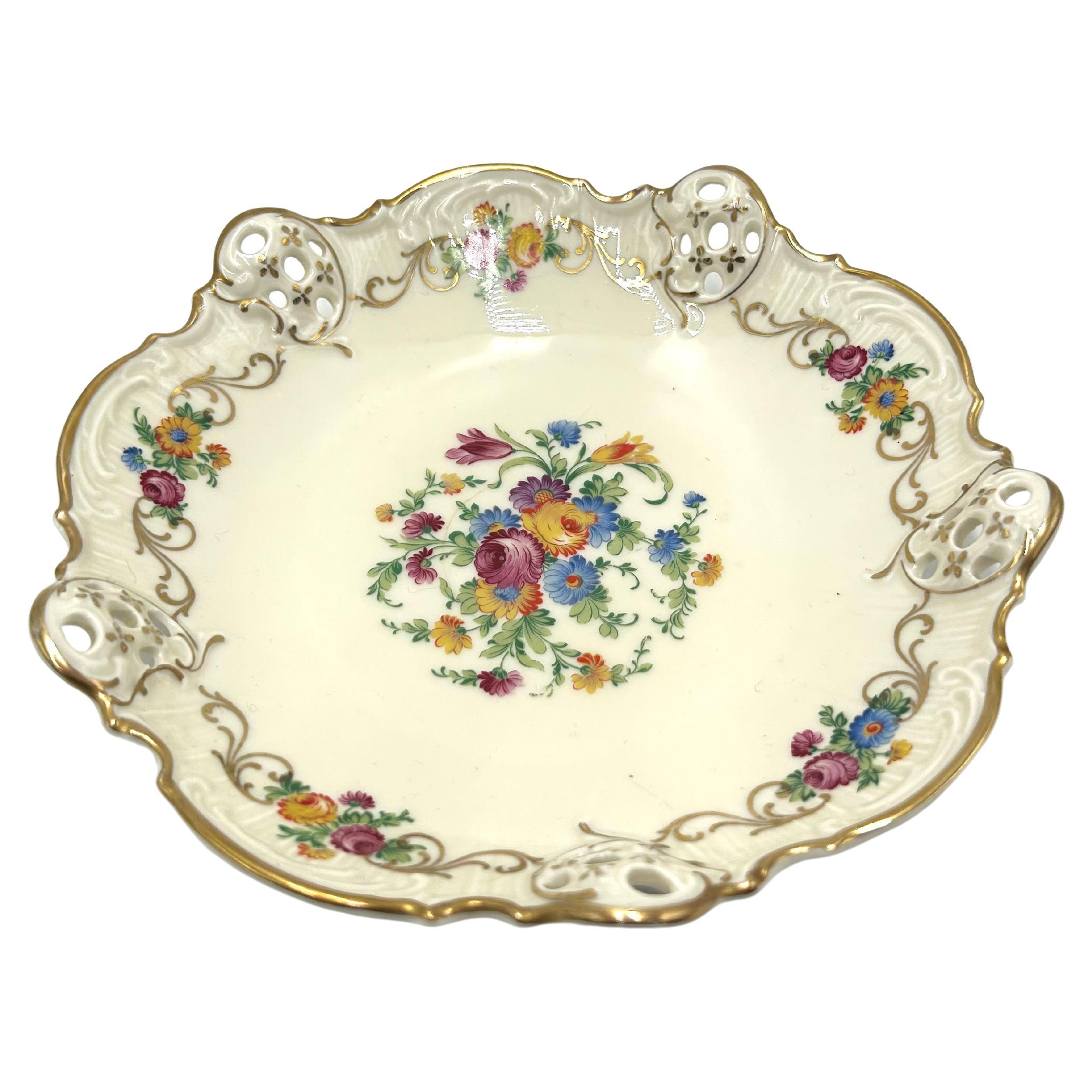 Openwork plate, Rosenthal Moliere, Germany, 1938-1952 For Sale