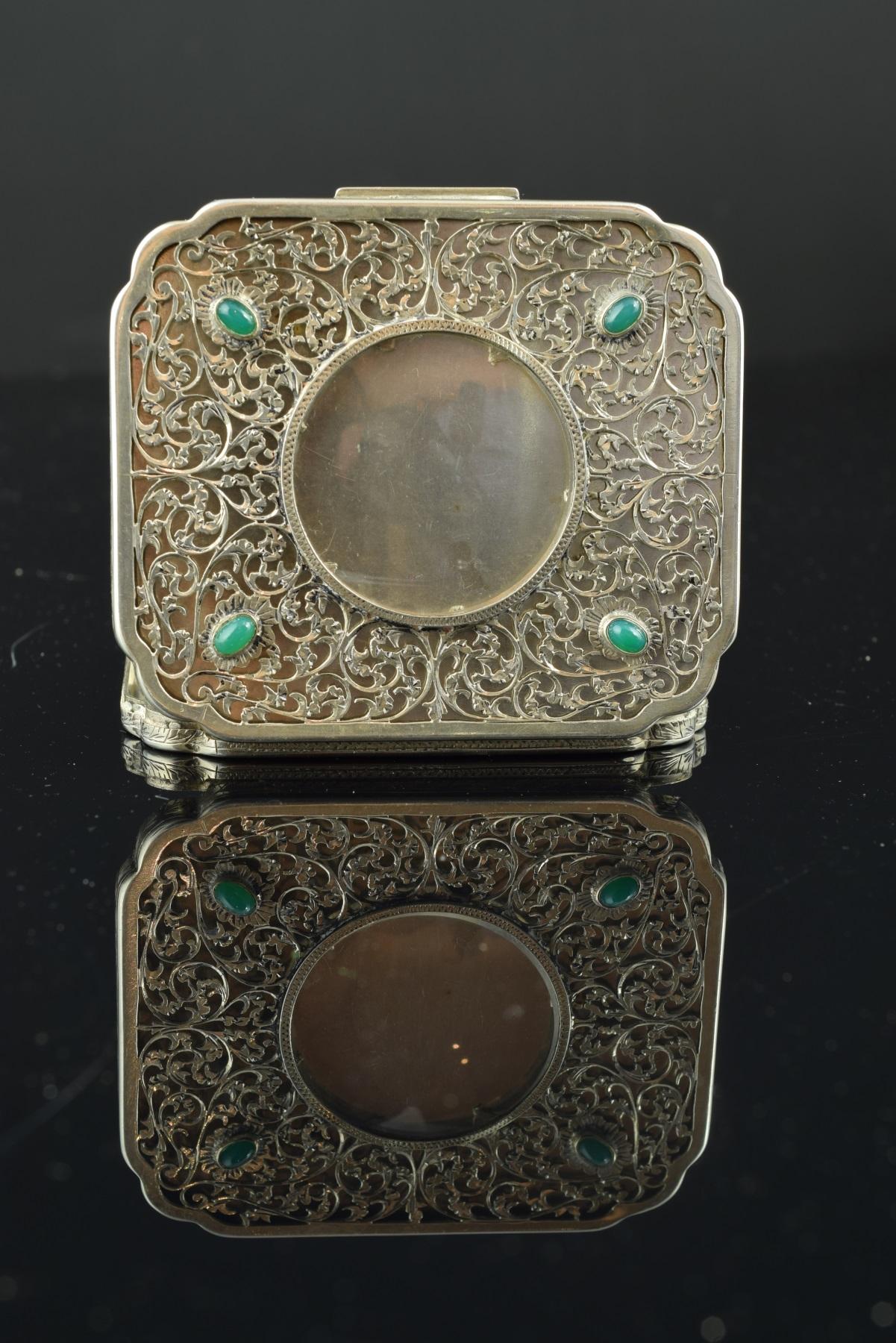 Silberkästchen mit durchbrochener Schachtel, 19. Jahrhundert 5