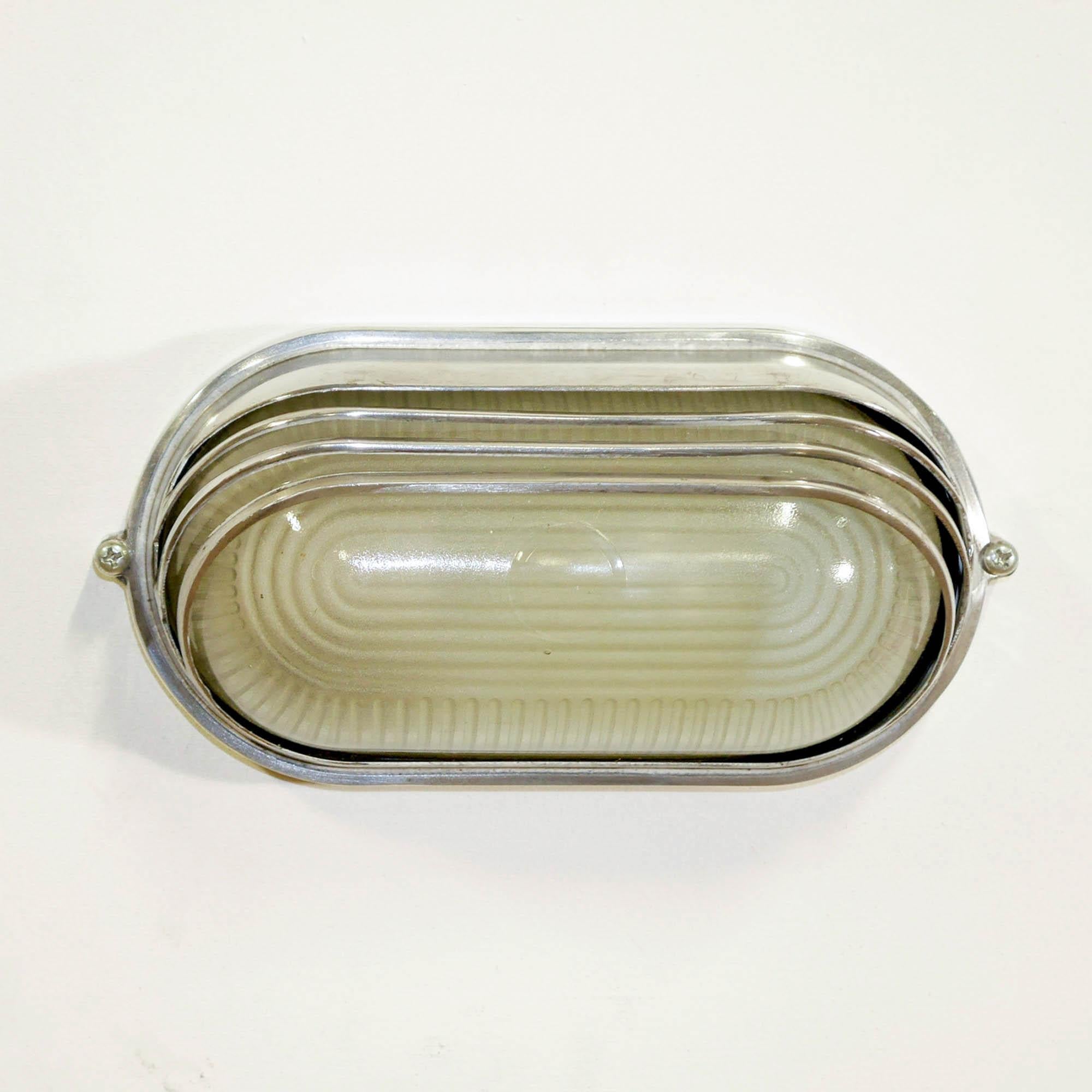 Industrial Openworked Wall Light, Small, France, circa 1960-1969 For Sale