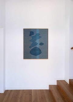 Terrae No. 35 Hand-Woven Fabric Tapestry, Modern, 21st Century, Italy