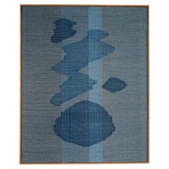 Terrae No. 35 Hand-Woven Fabric Tapestry, Modern, 21st Century, Italy