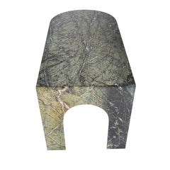 Raffaele Fusco Modern Coffee Cocktail Side Table Foresta Green Forest Marble