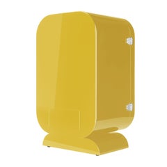 Opera Glossy Yellow Humidor Cabinet